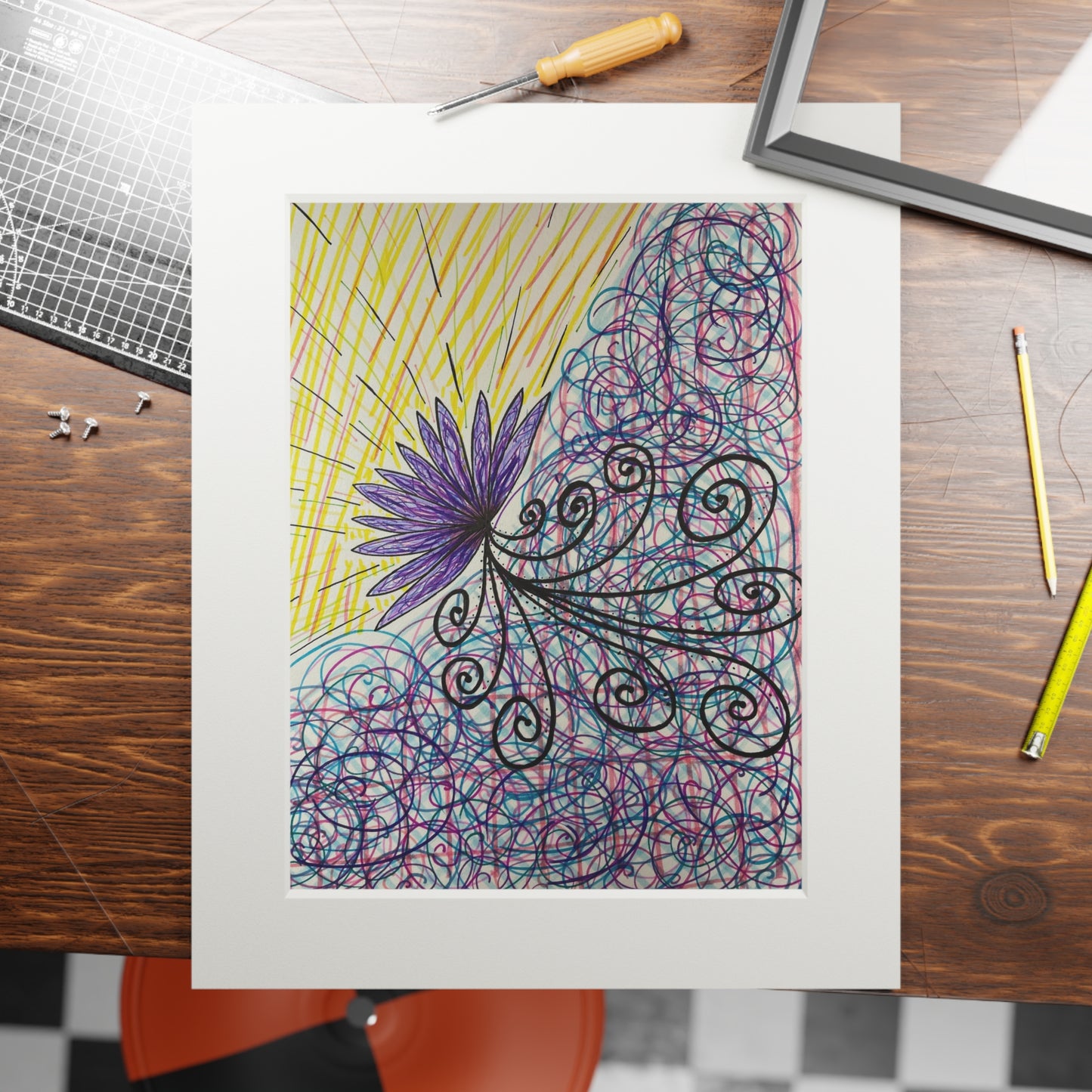 Fine Art Prints (Passepartout Paper Frame)