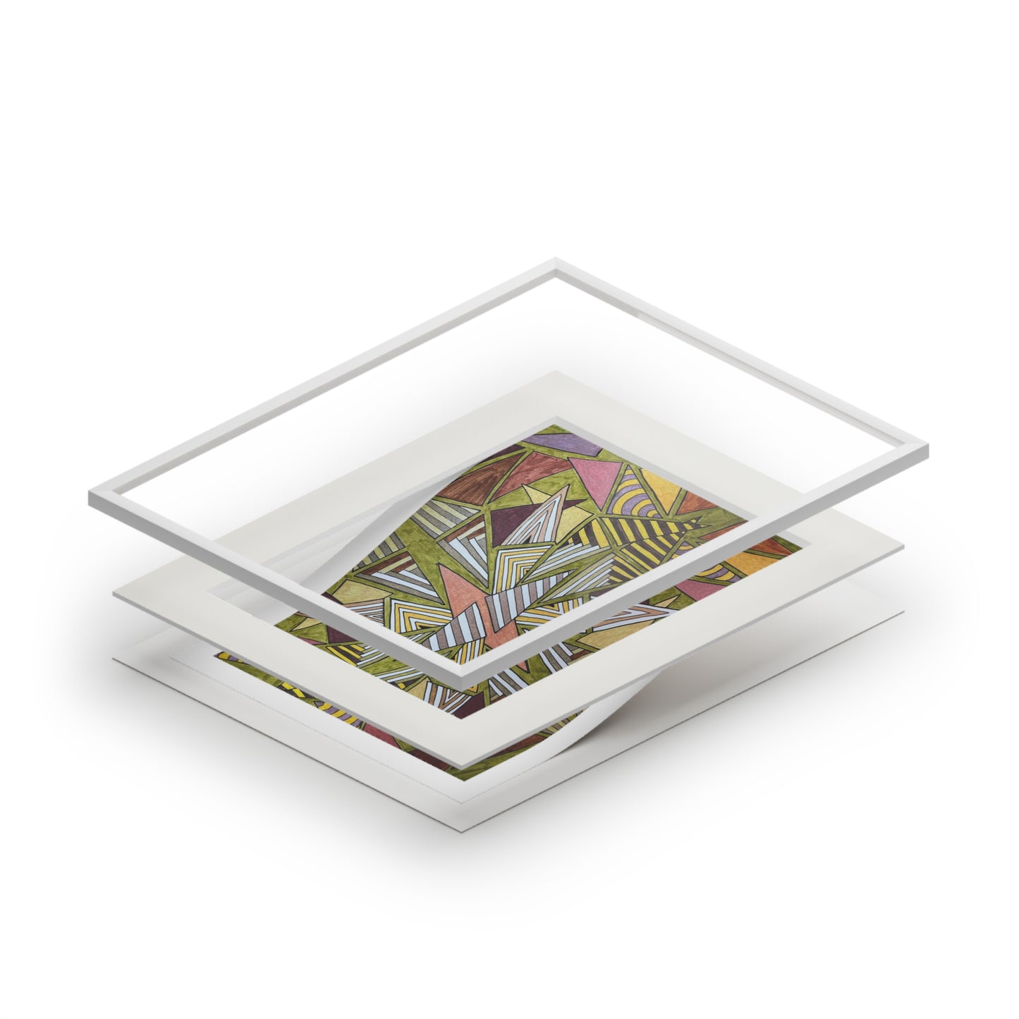 Fine Art Prints (Passepartout Paper Frame)