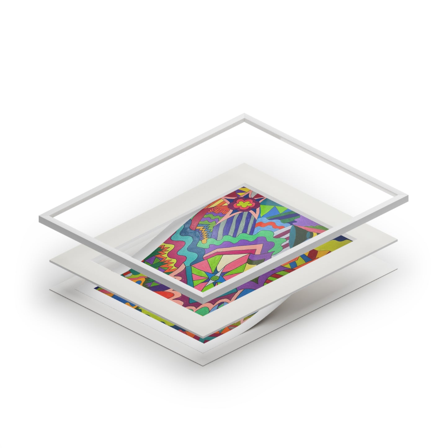 Fine Art Prints (Passepartout Paper Frame)