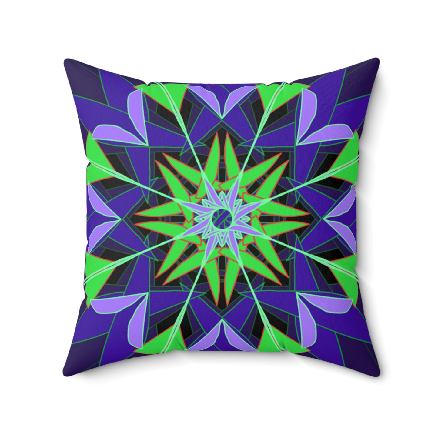 Spun Polyester Square Pillow
