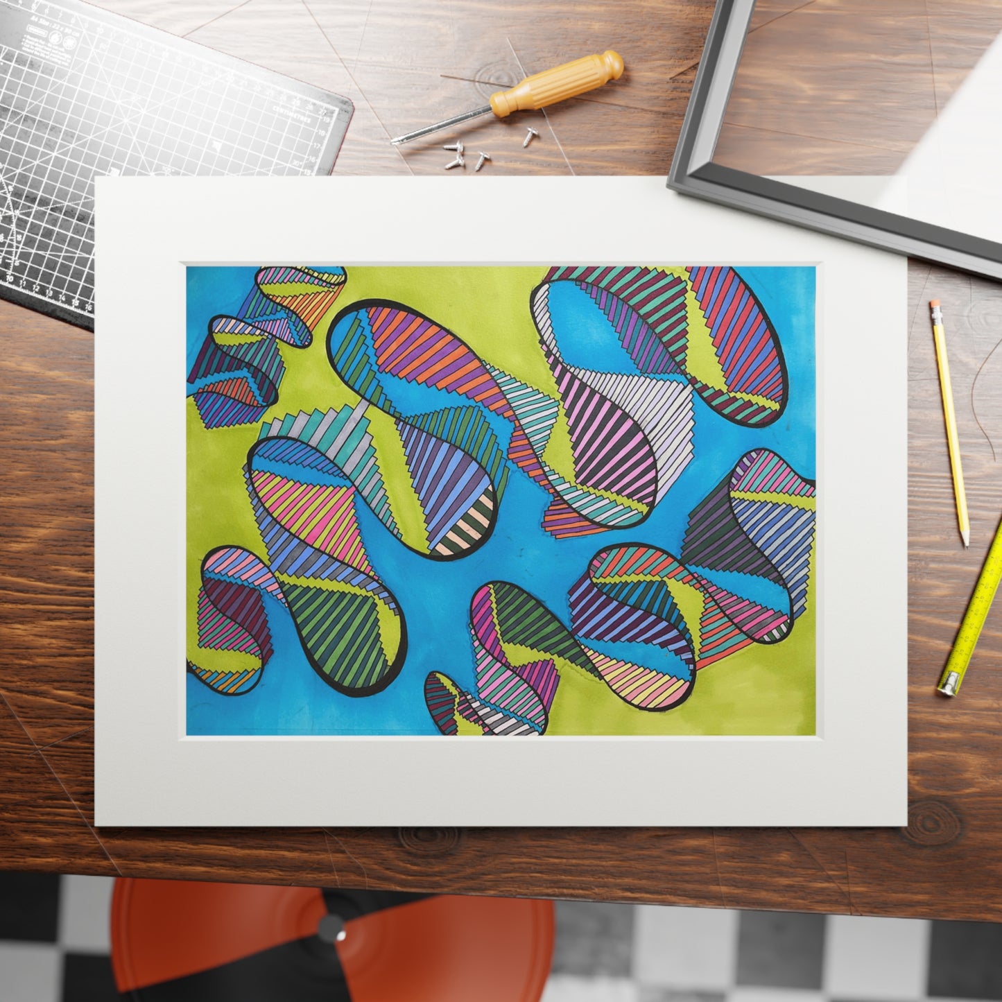 Fine Art Prints (Passepartout Paper Frame)