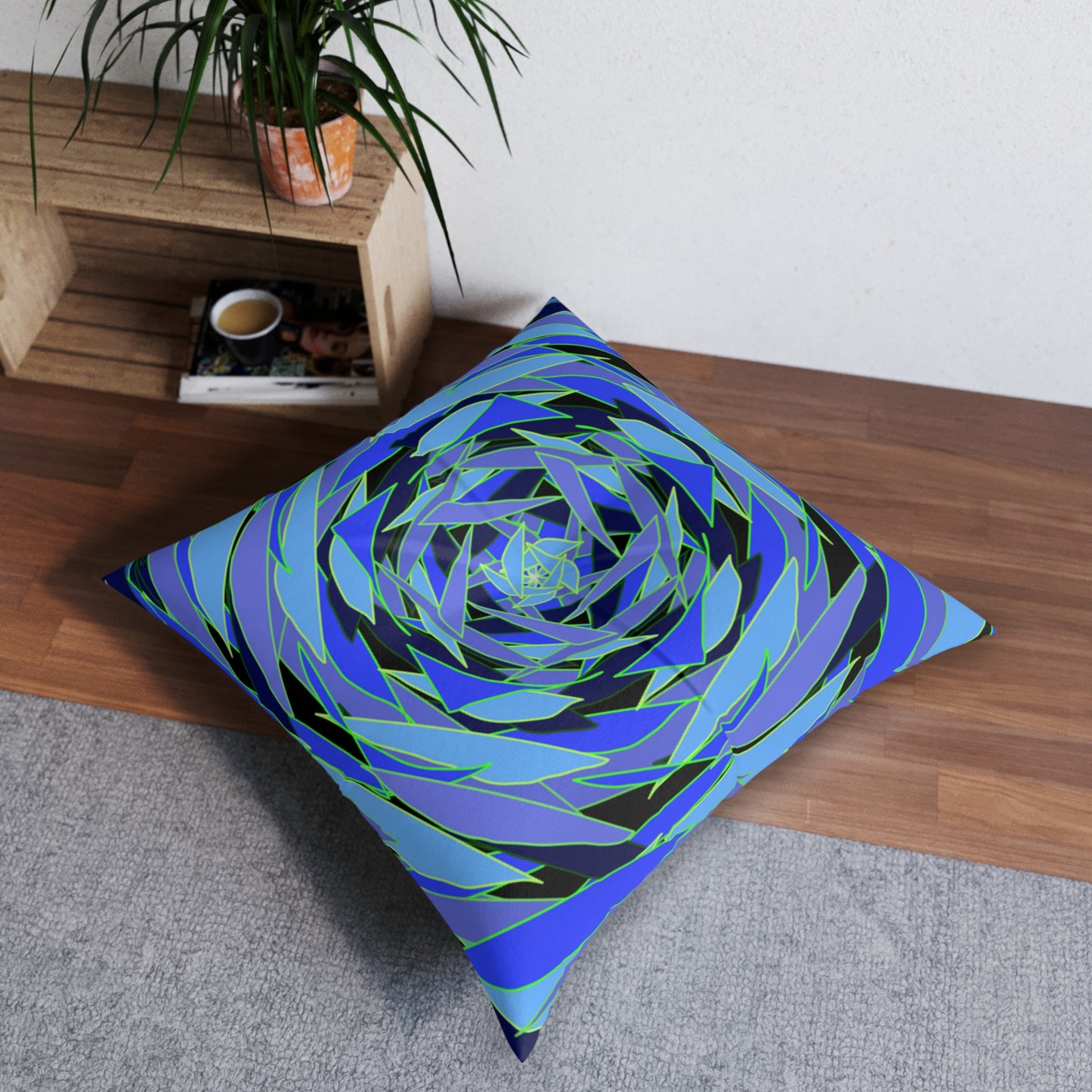 Tufted Floor Pillow, Square