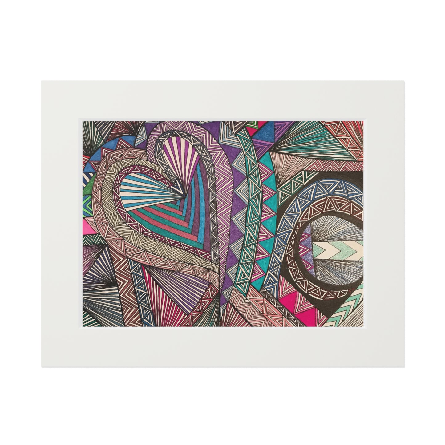 Fine Art Prints (Passepartout Paper Frame)