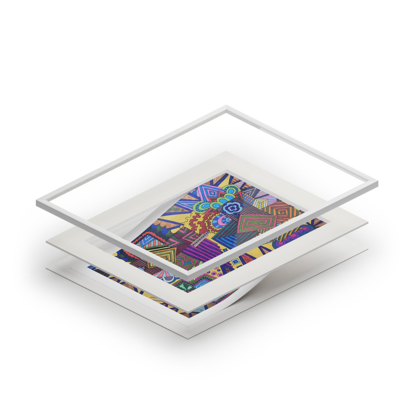 Fine Art Prints (Passepartout Paper Frame)