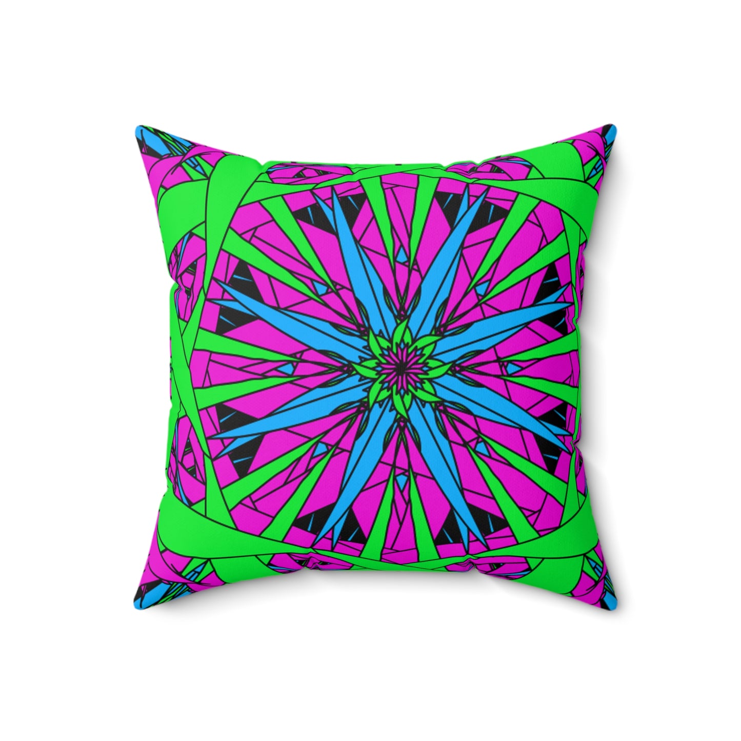 Spun Polyester Square Pillow