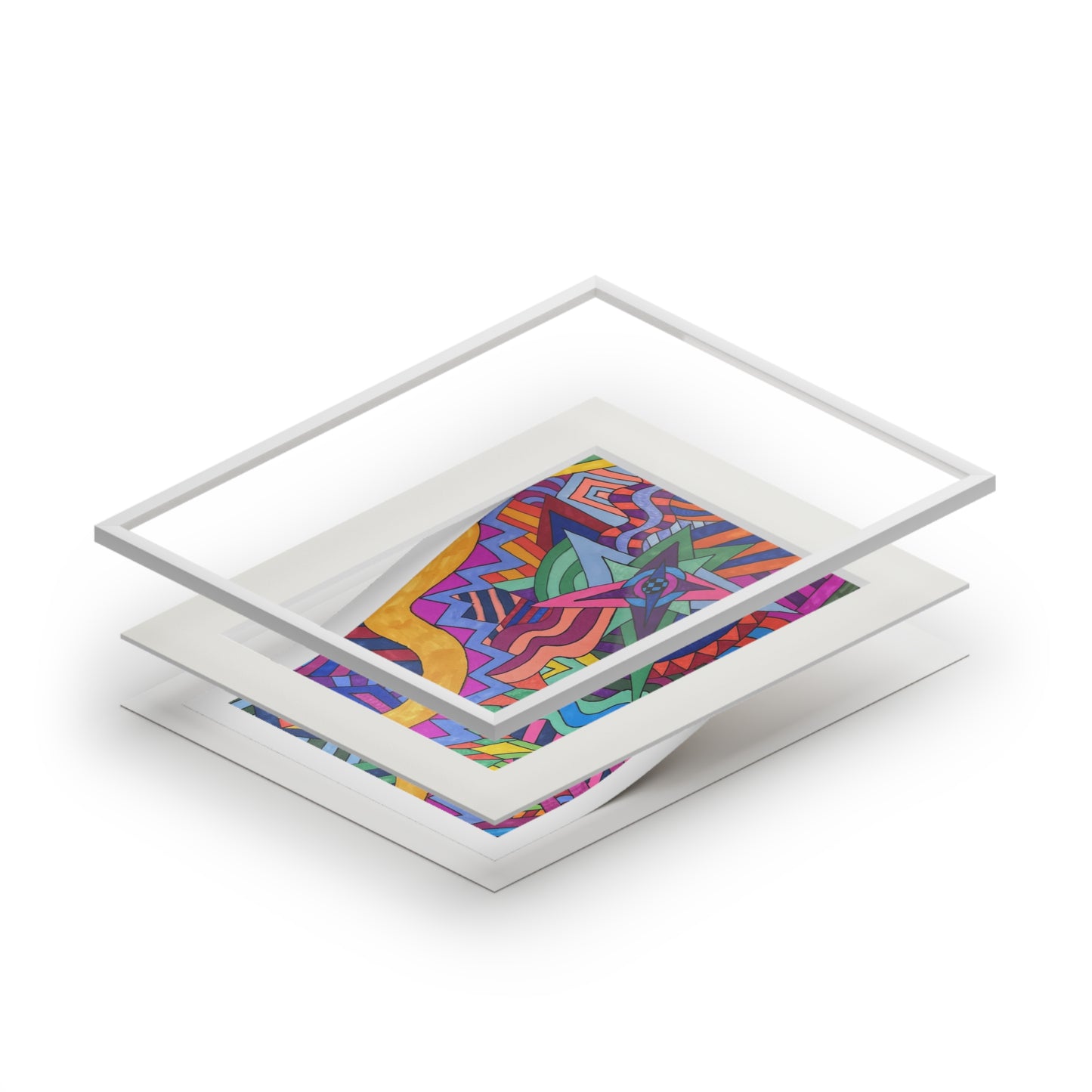 Fine Art Prints (Passepartout Paper Frame)