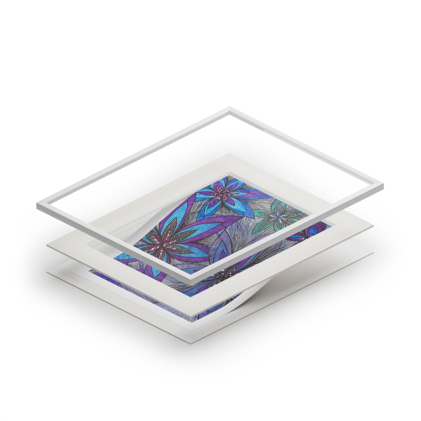 Fine Art Prints (Passepartout Paper Frame)