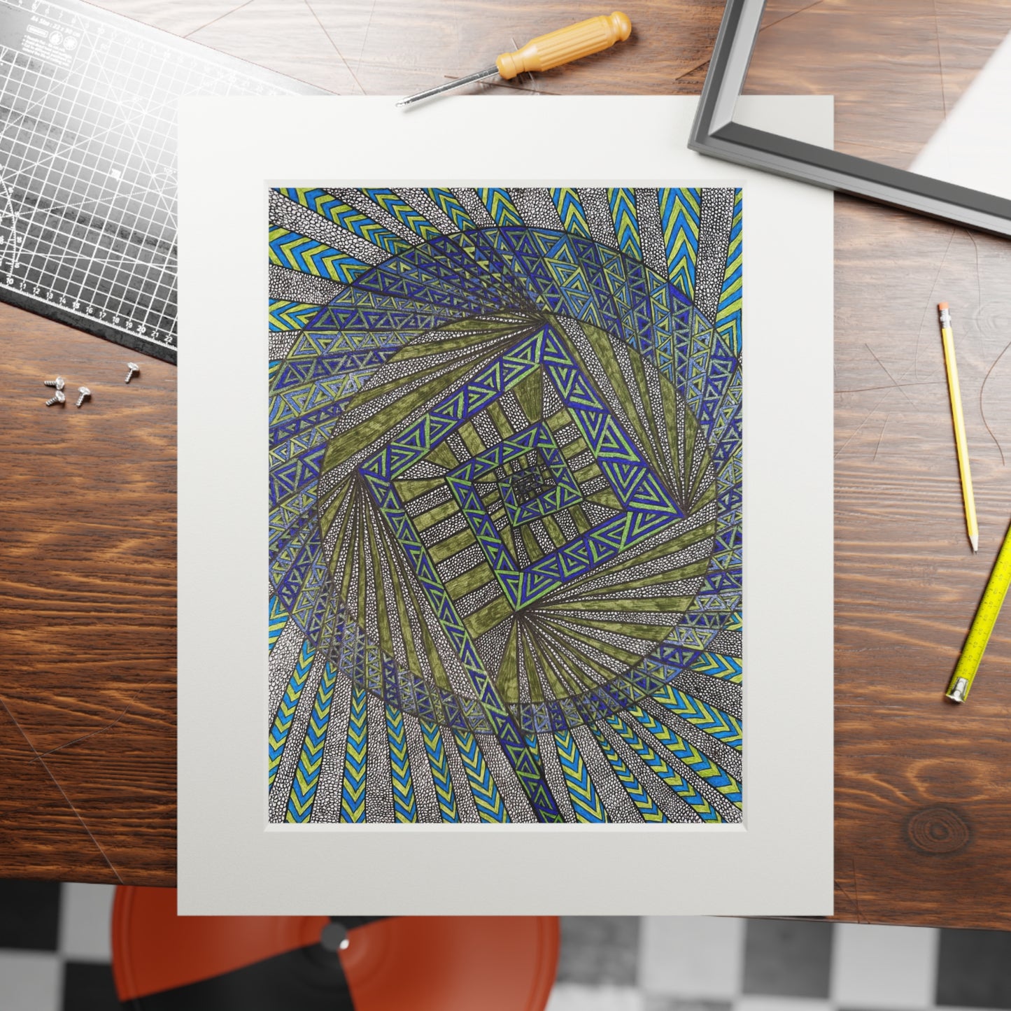 Fine Art Prints (Passepartout Paper Frame)
