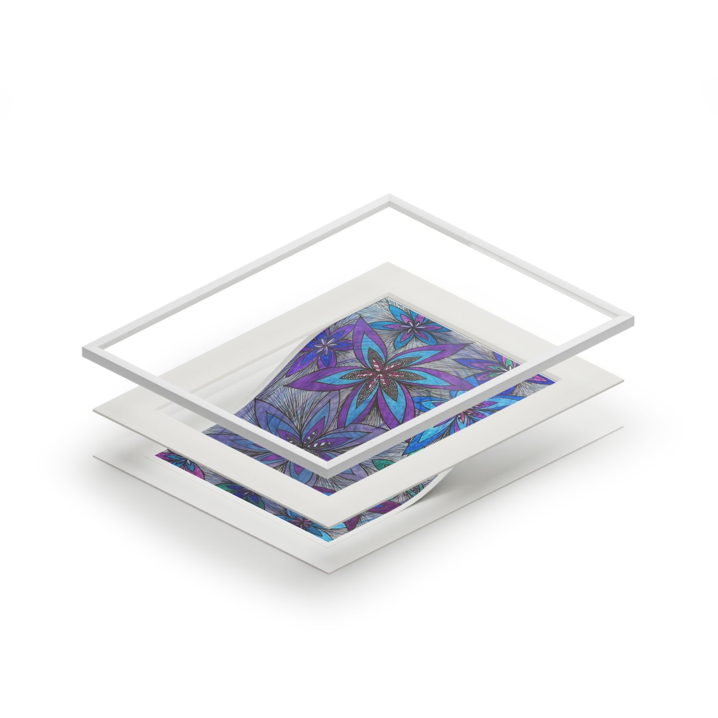 Fine Art Prints (Passepartout Paper Frame)