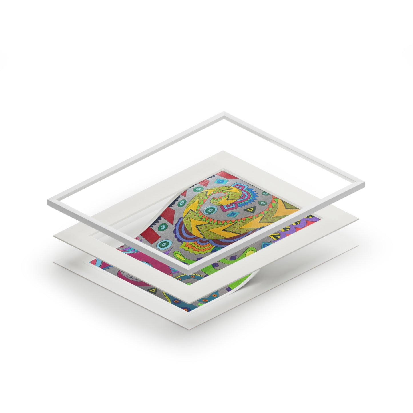 Fine Art Prints (Passepartout Paper Frame)