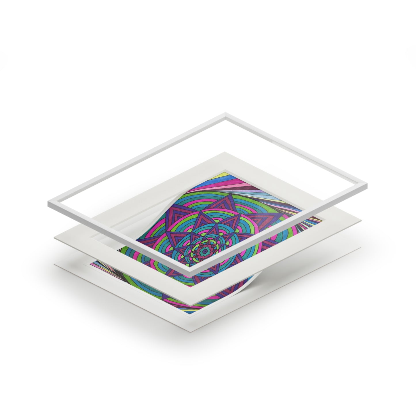 Fine Art Prints (Passepartout Paper Frame)