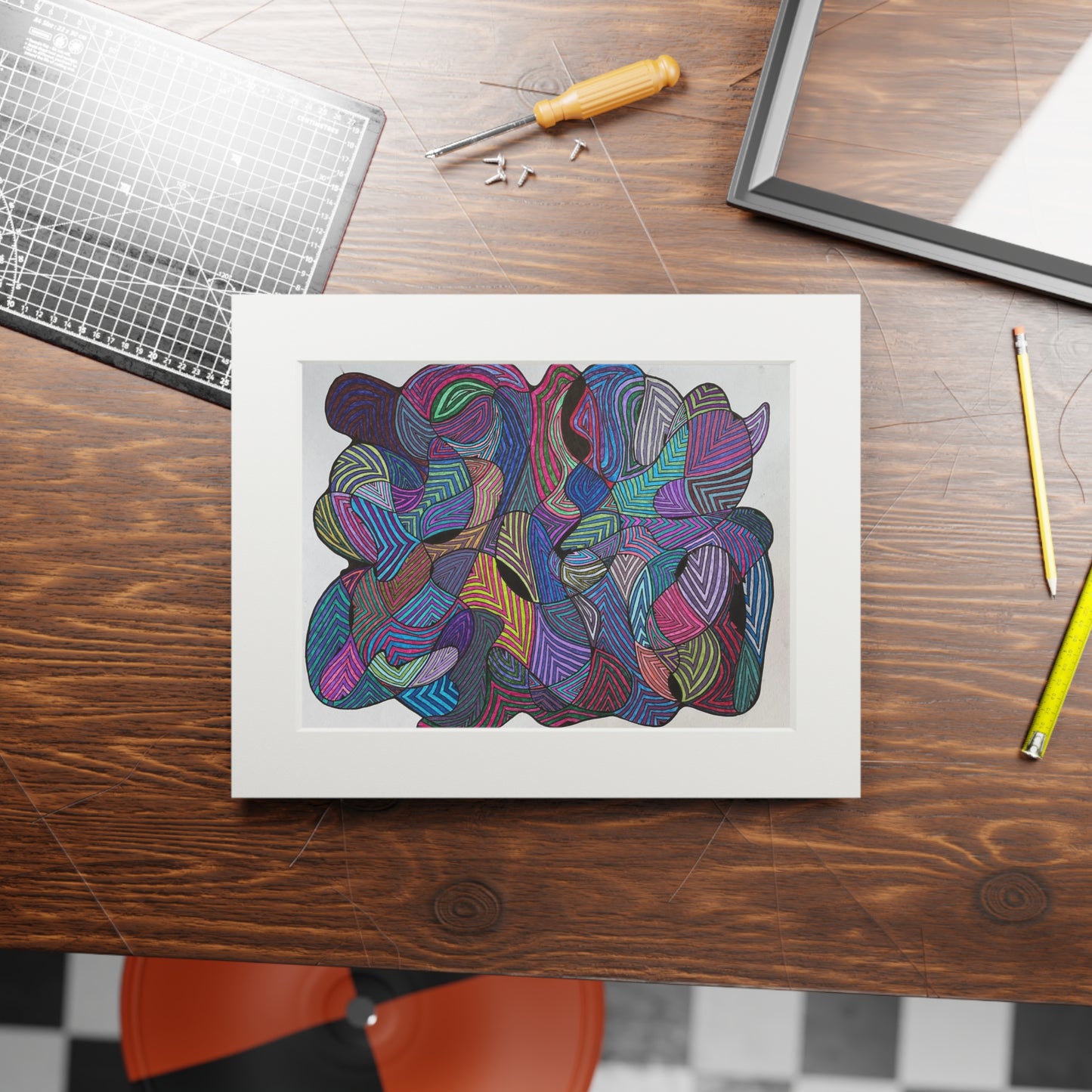 Fine Art Prints (Passepartout Paper Frame)