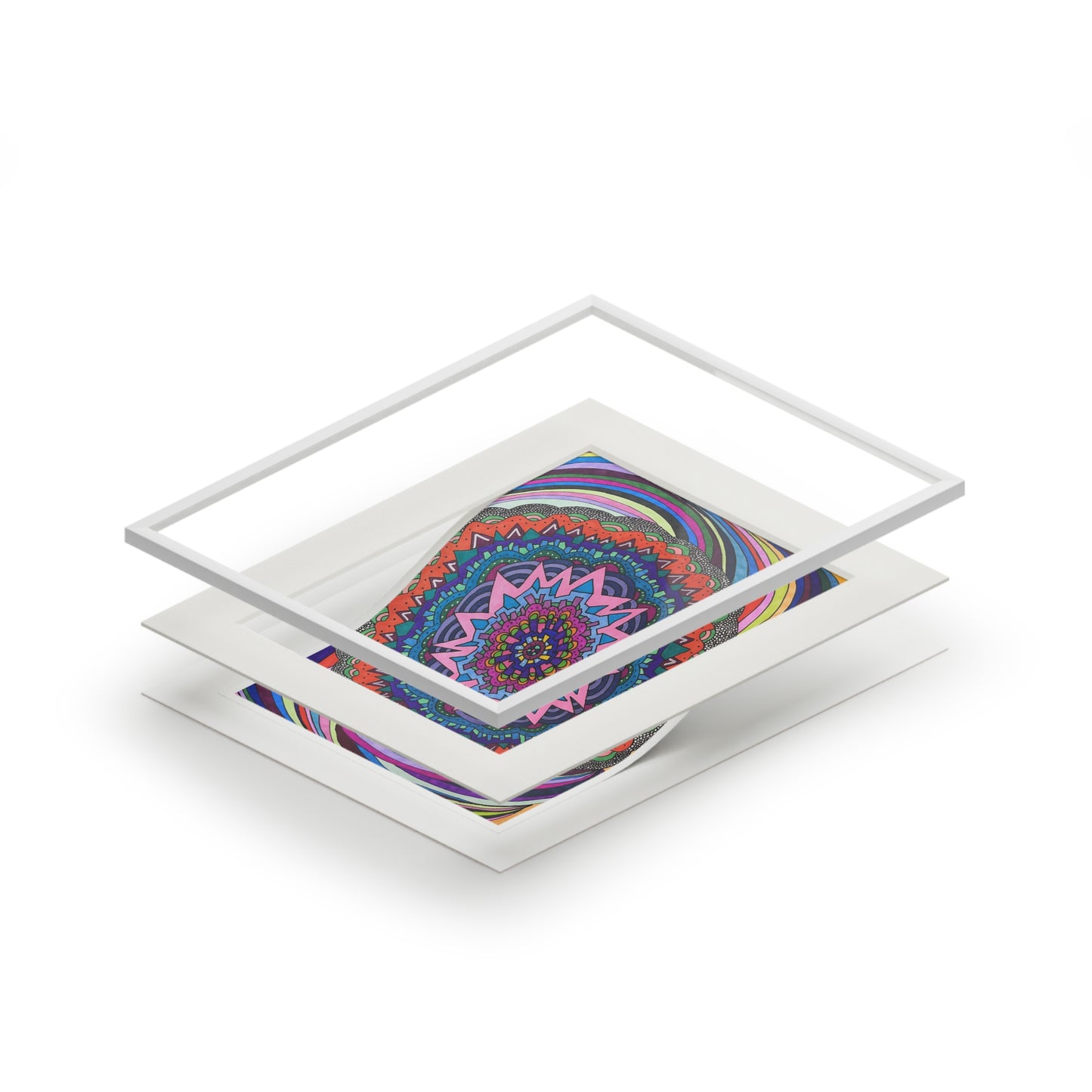 Fine Art Prints (Passepartout Paper Frame)