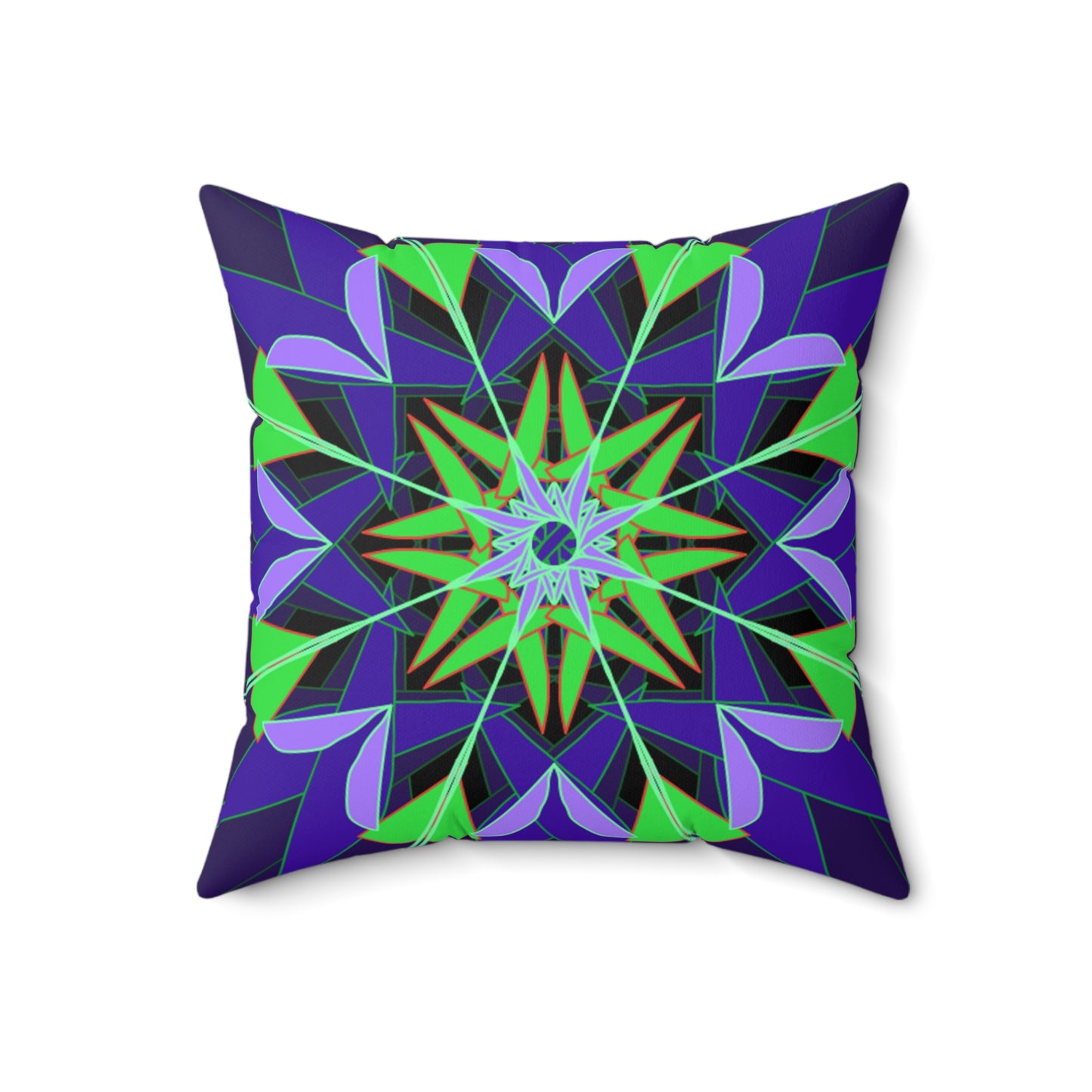 Spun Polyester Square Pillow