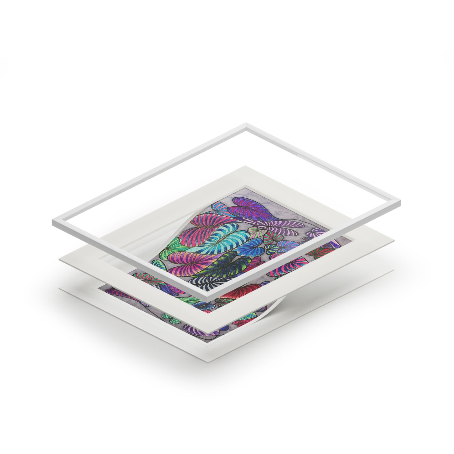 Fine Art Prints (Passepartout Paper Frame)