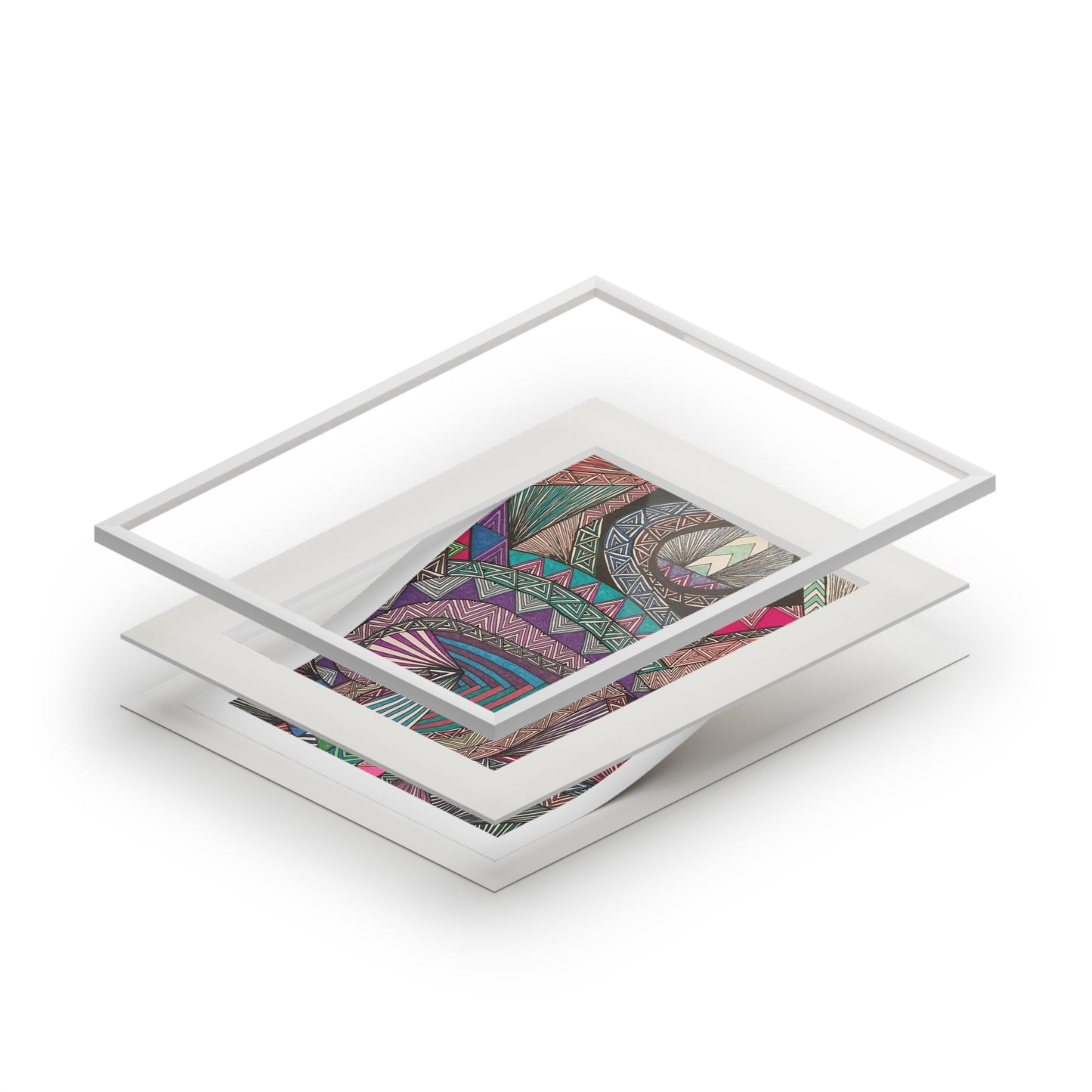 Fine Art Prints (Passepartout Paper Frame)