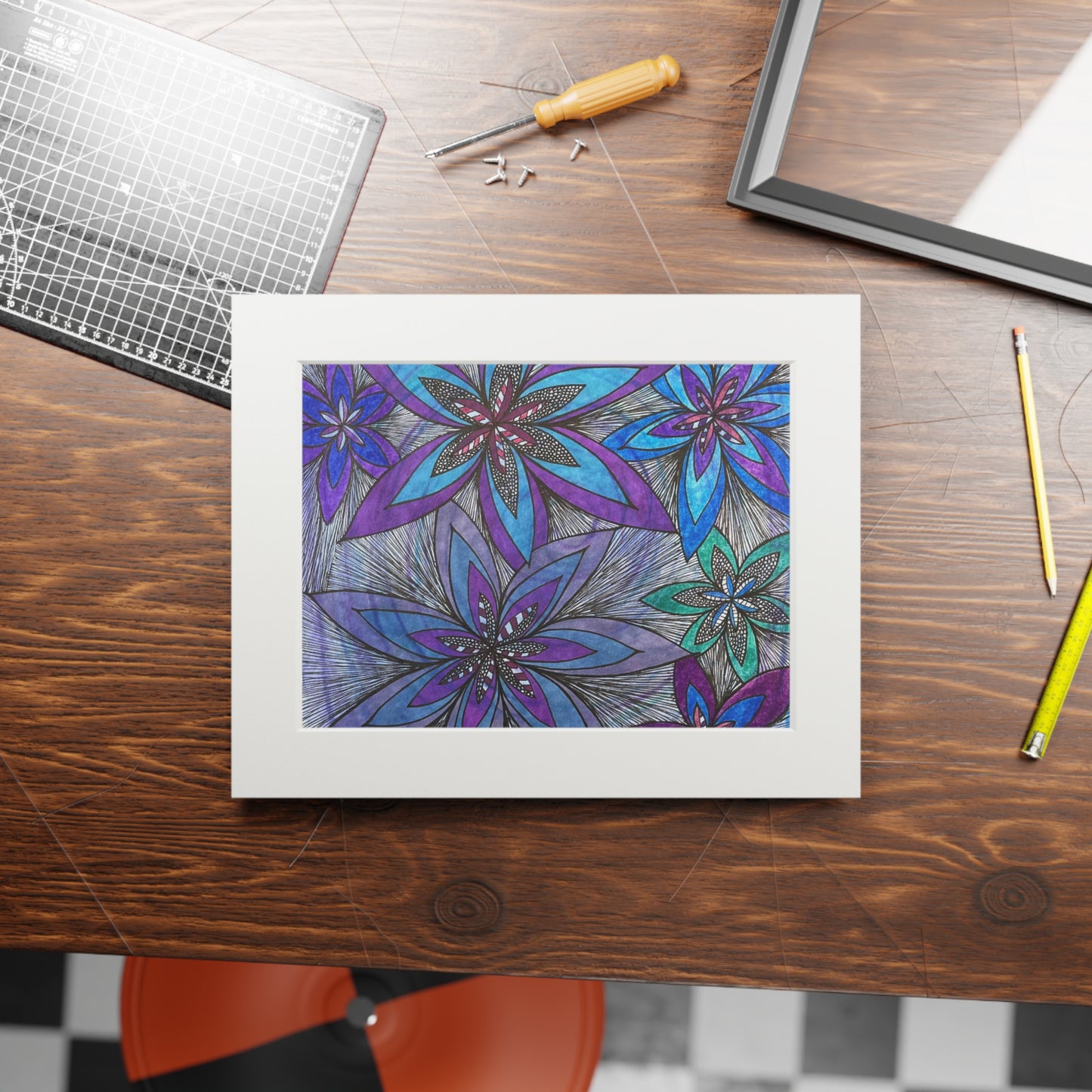 Fine Art Prints (Passepartout Paper Frame)