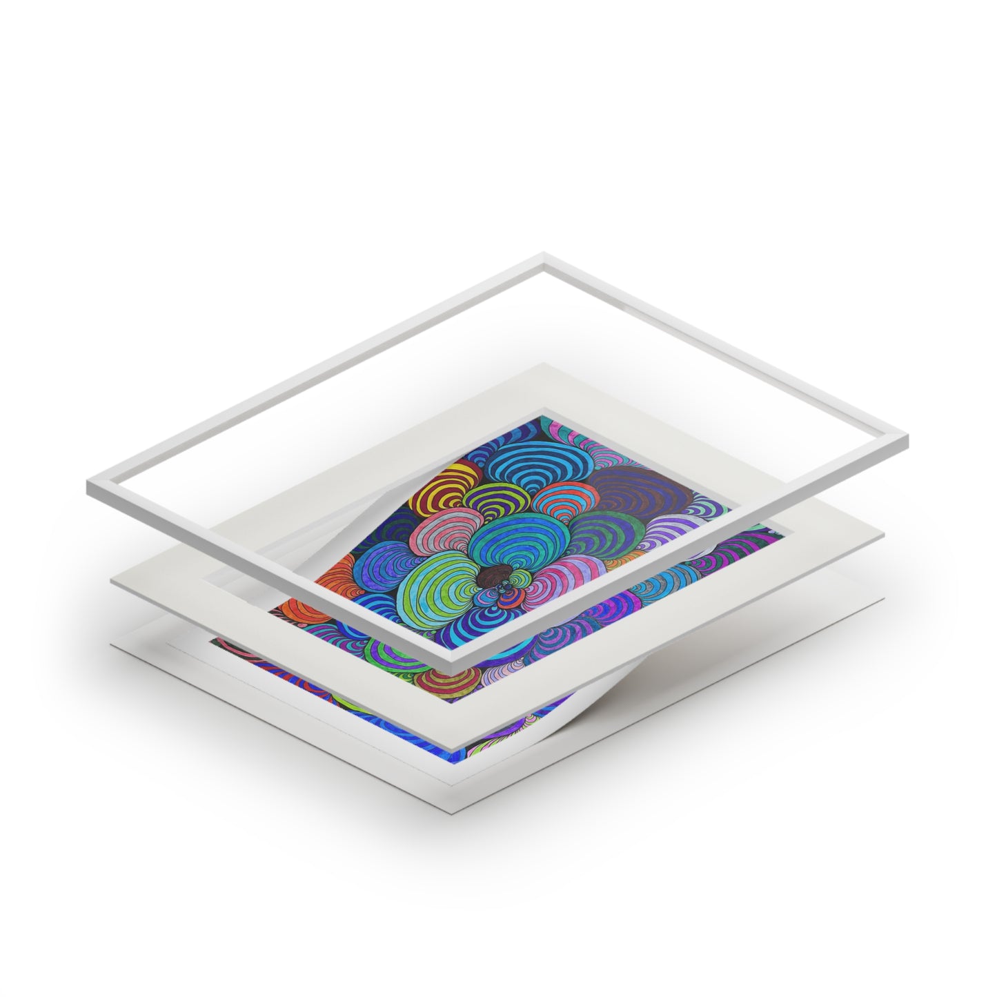 Fine Art Prints (Passepartout Paper Frame)