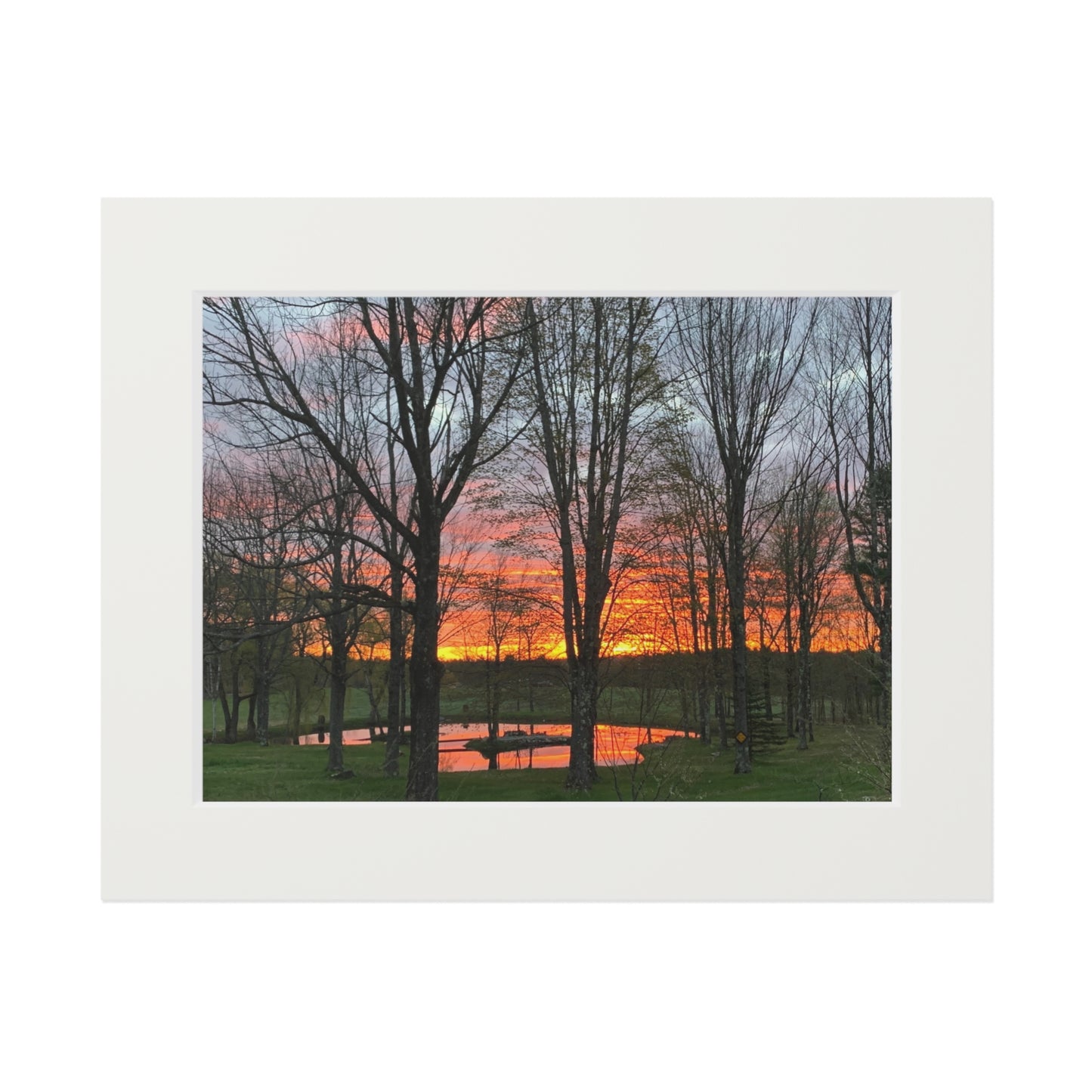 Sunrise Bowdoinham Maine