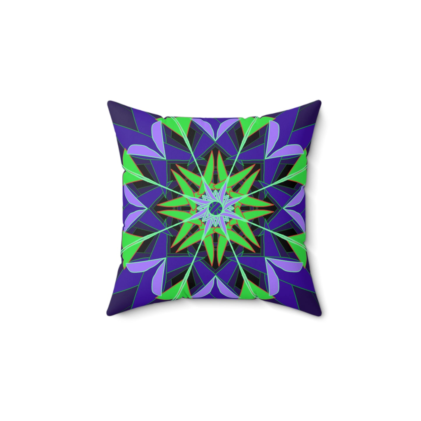 Spun Polyester Square Pillow