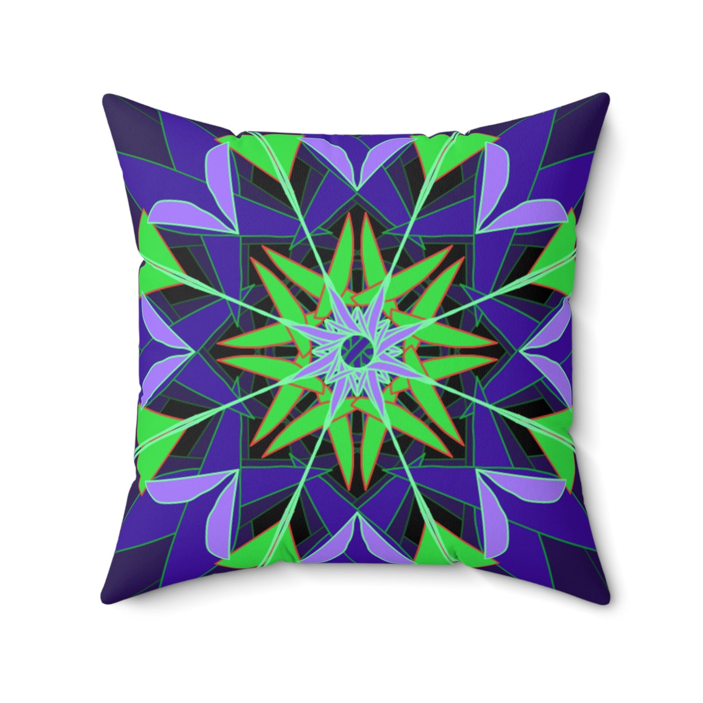 Spun Polyester Square Pillow