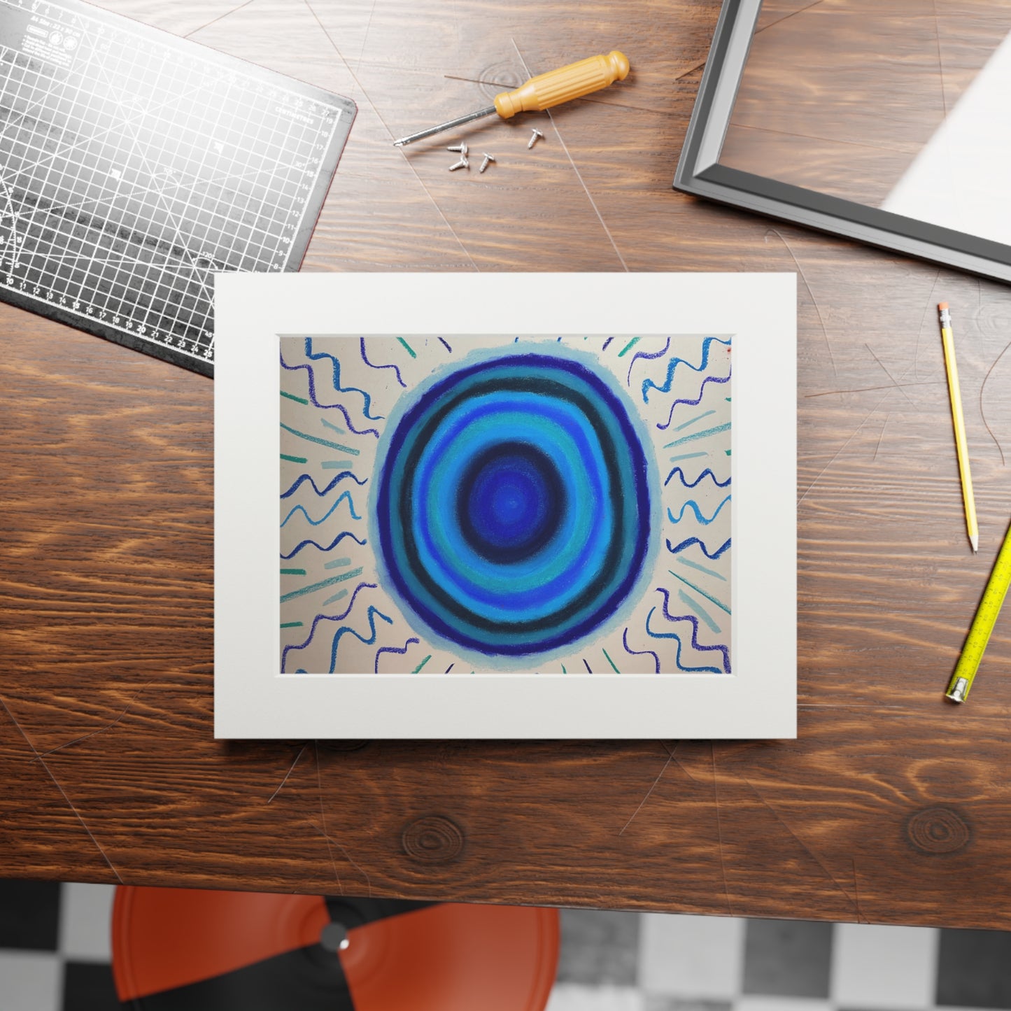 Fine Art Prints (Passepartout Paper Frame)