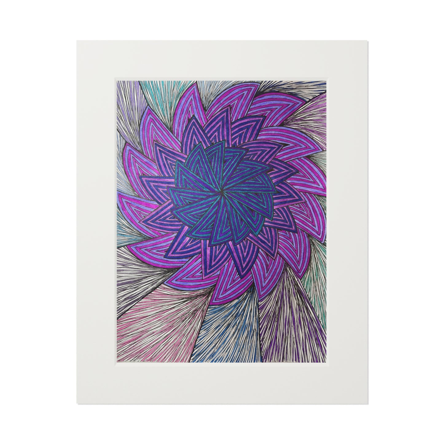 Fine Art Prints (Passepartout Paper Frame)