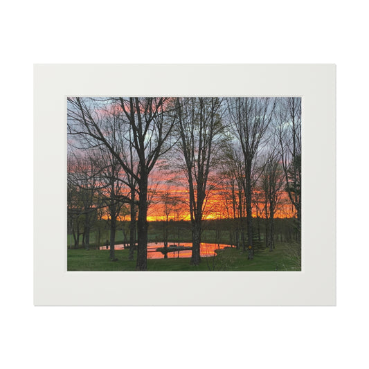 Sunrise Bowdoinham Maine