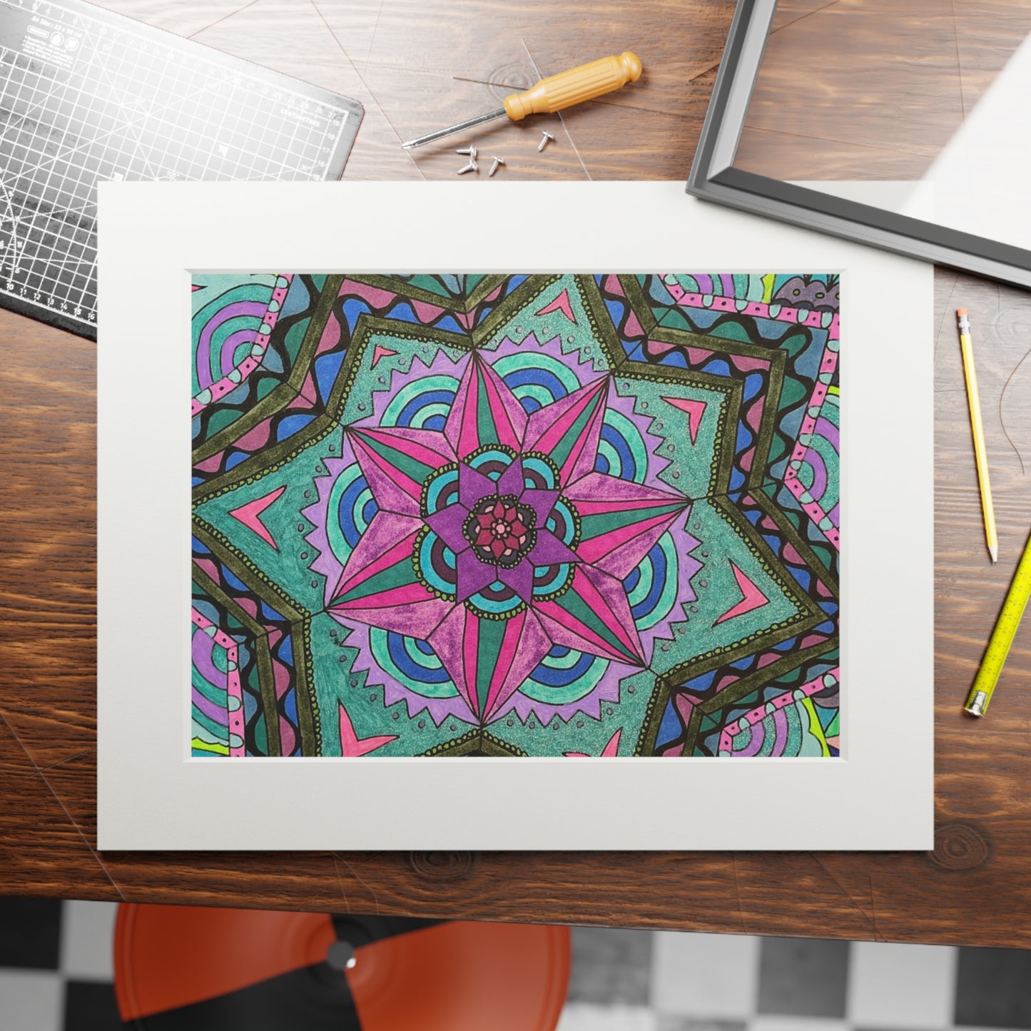 Fine Art Prints (Passepartout Paper Frame)