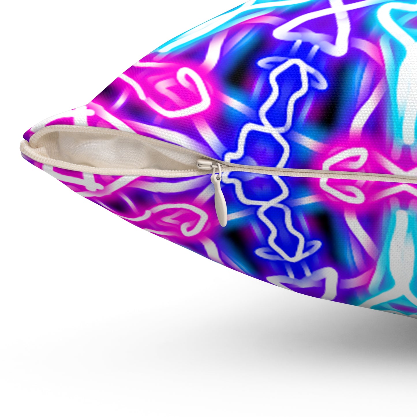 Spun Polyester Square Pillow