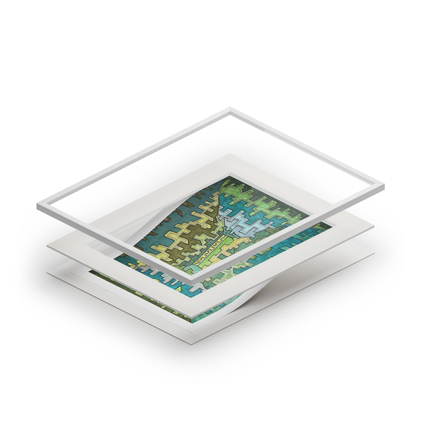 Fine Art Prints (Passepartout Paper Frame)