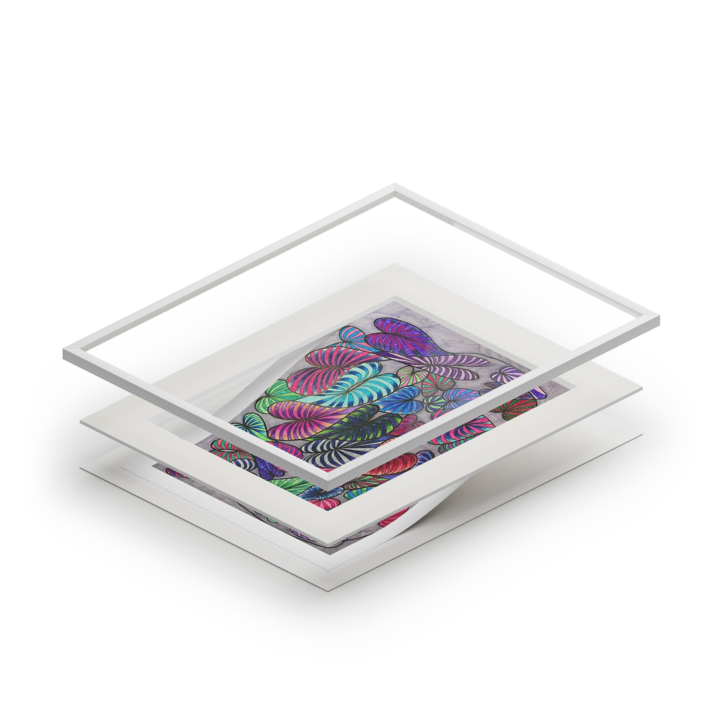 Fine Art Prints (Passepartout Paper Frame)