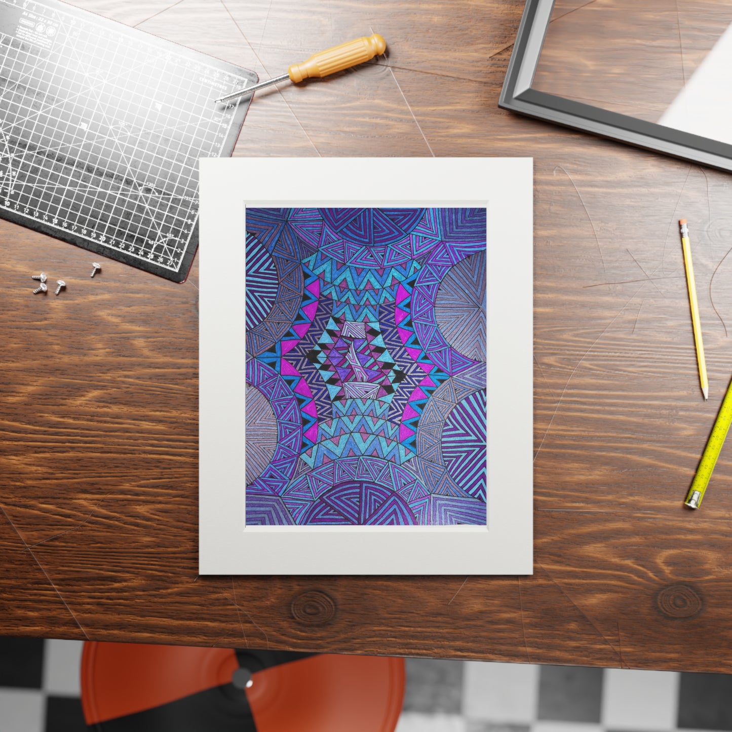 Fine Art Prints (Passepartout Paper Frame)