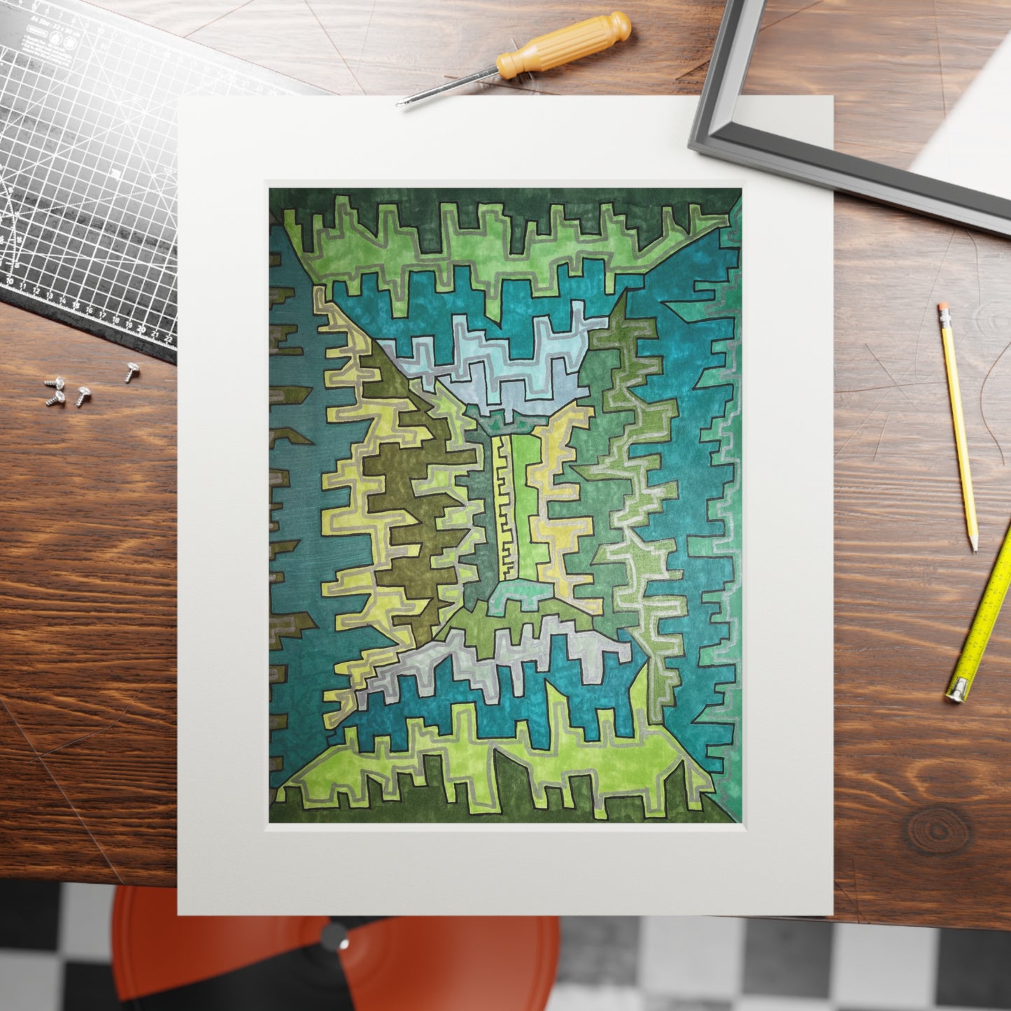 Fine Art Prints (Passepartout Paper Frame)