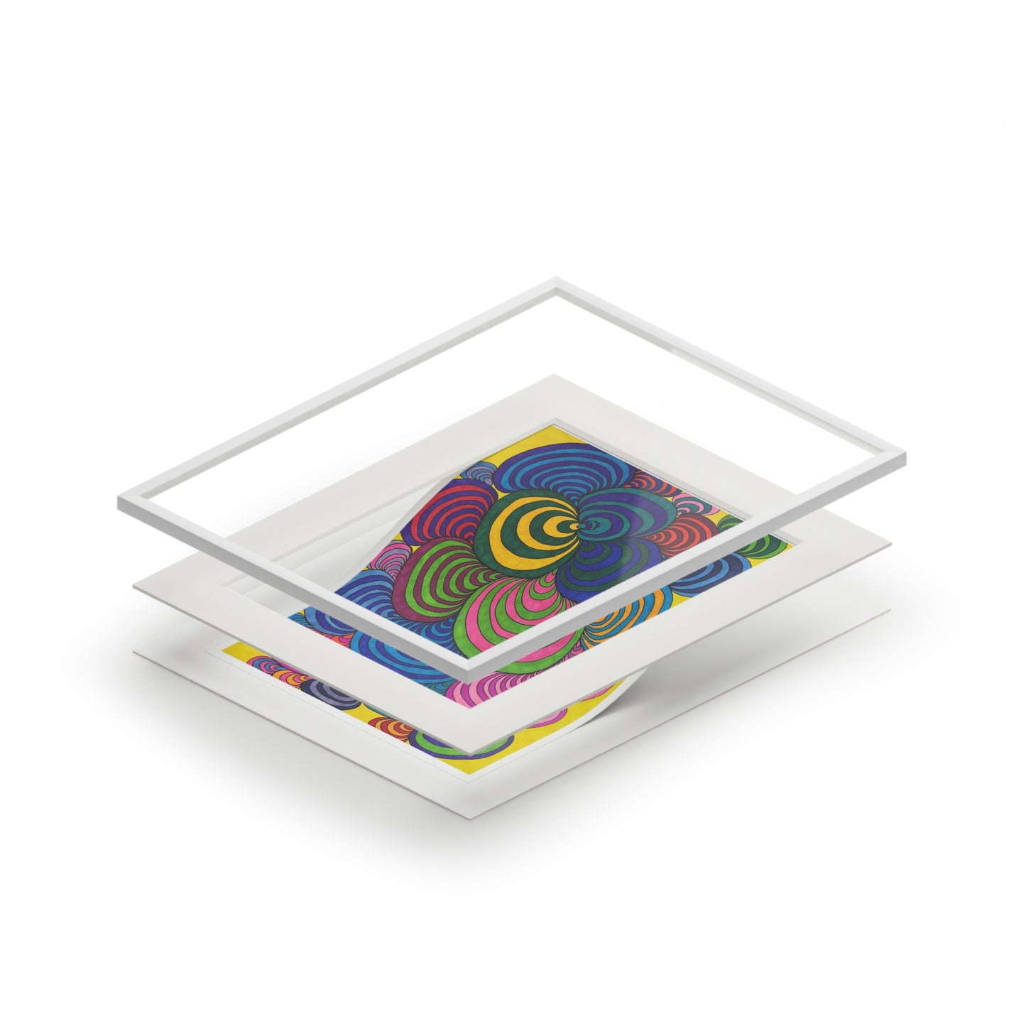Fine Art Prints (Passepartout Paper Frame)