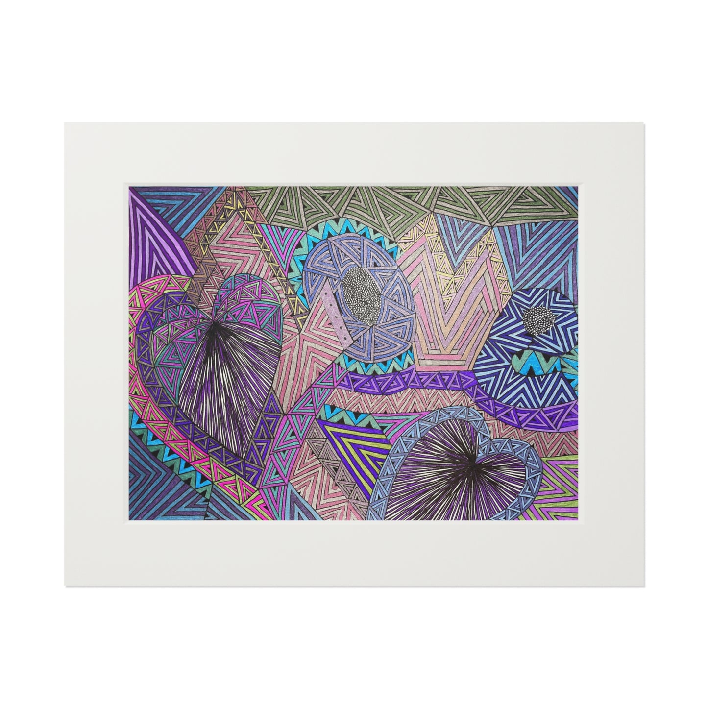 Fine Art Prints (Passepartout Paper Frame)