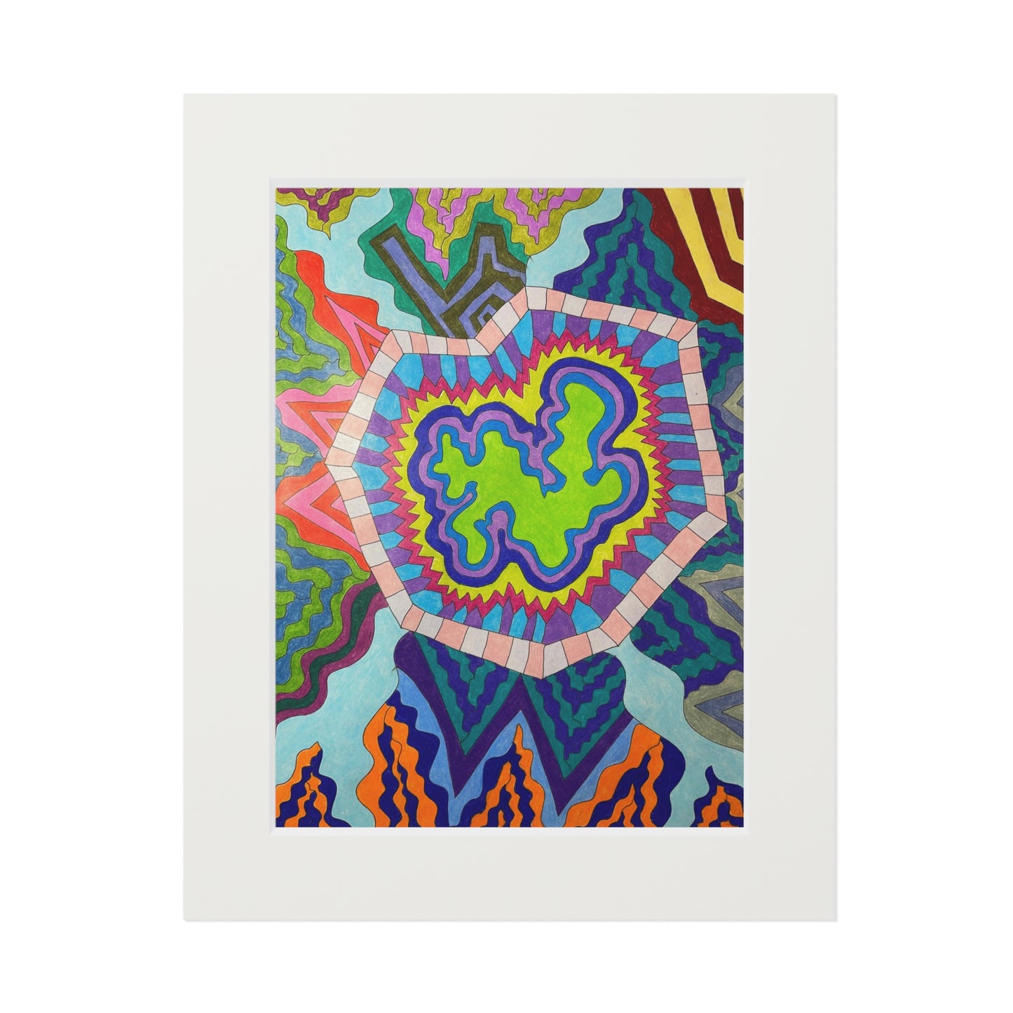 Fine Art Prints (Passepartout Paper Frame)