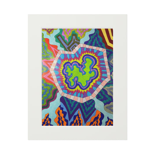 Fine Art Prints (Passepartout Paper Frame)