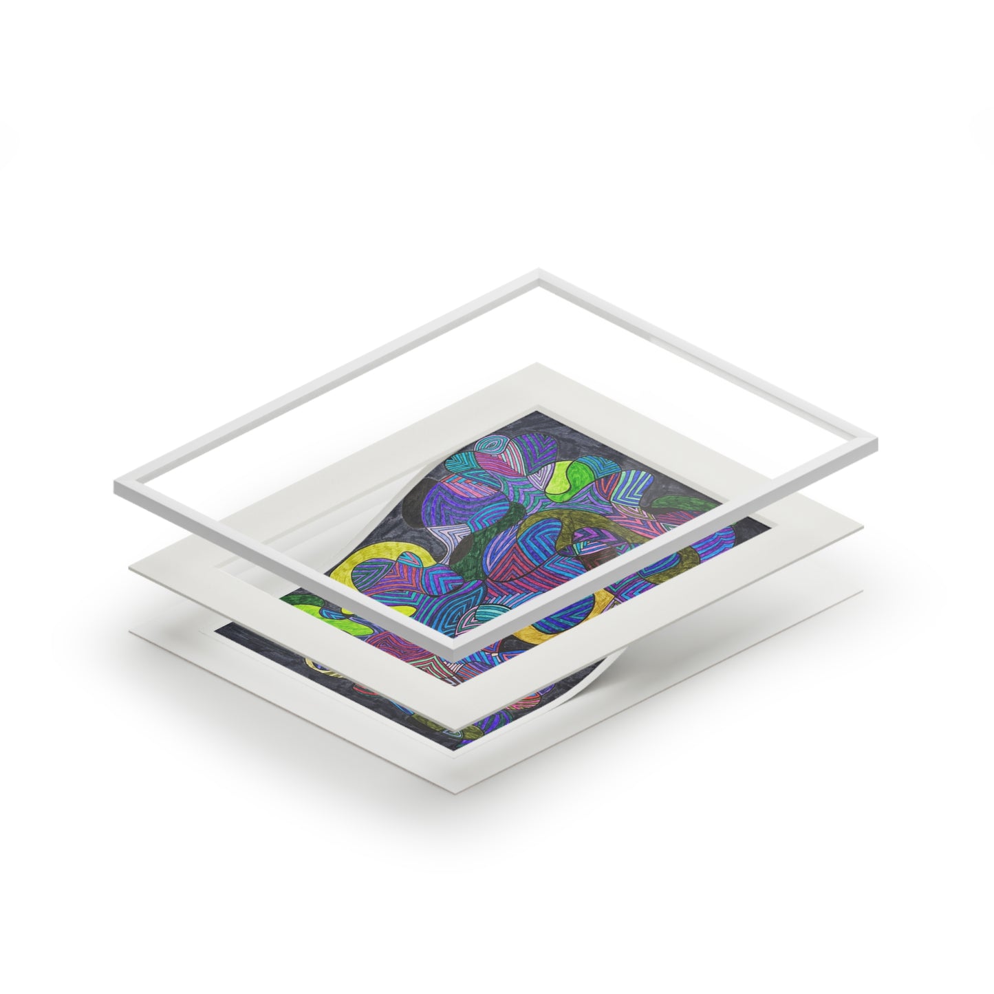 Fine Art Prints (Passepartout Paper Frame)