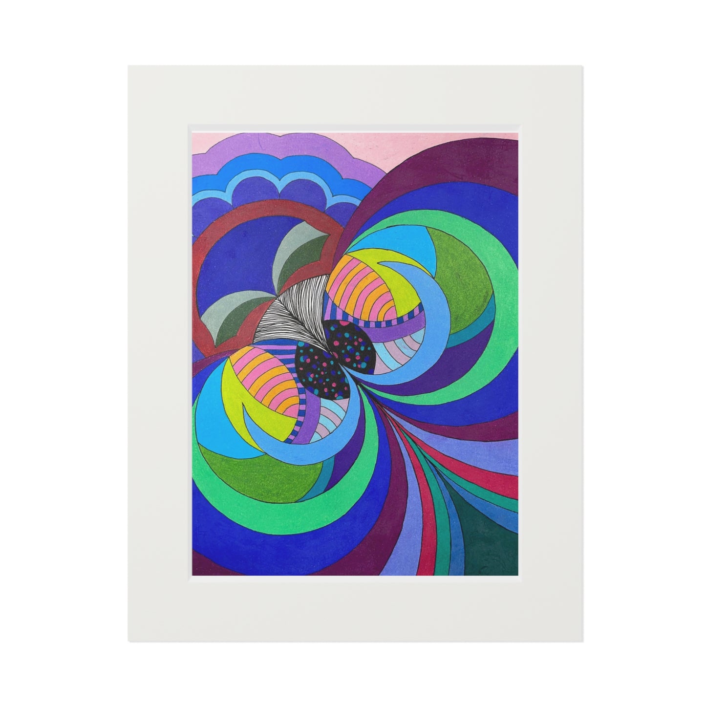 Fine Art Prints (Passepartout Paper Frame)