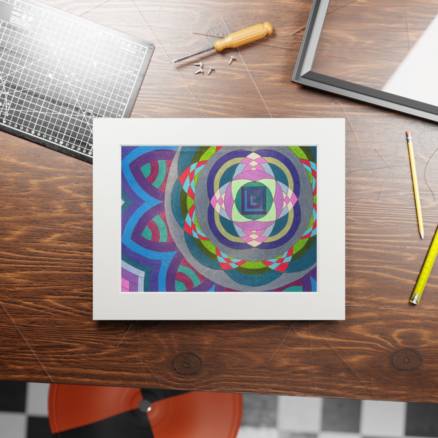 Fine Art Prints (Passepartout Paper Frame)