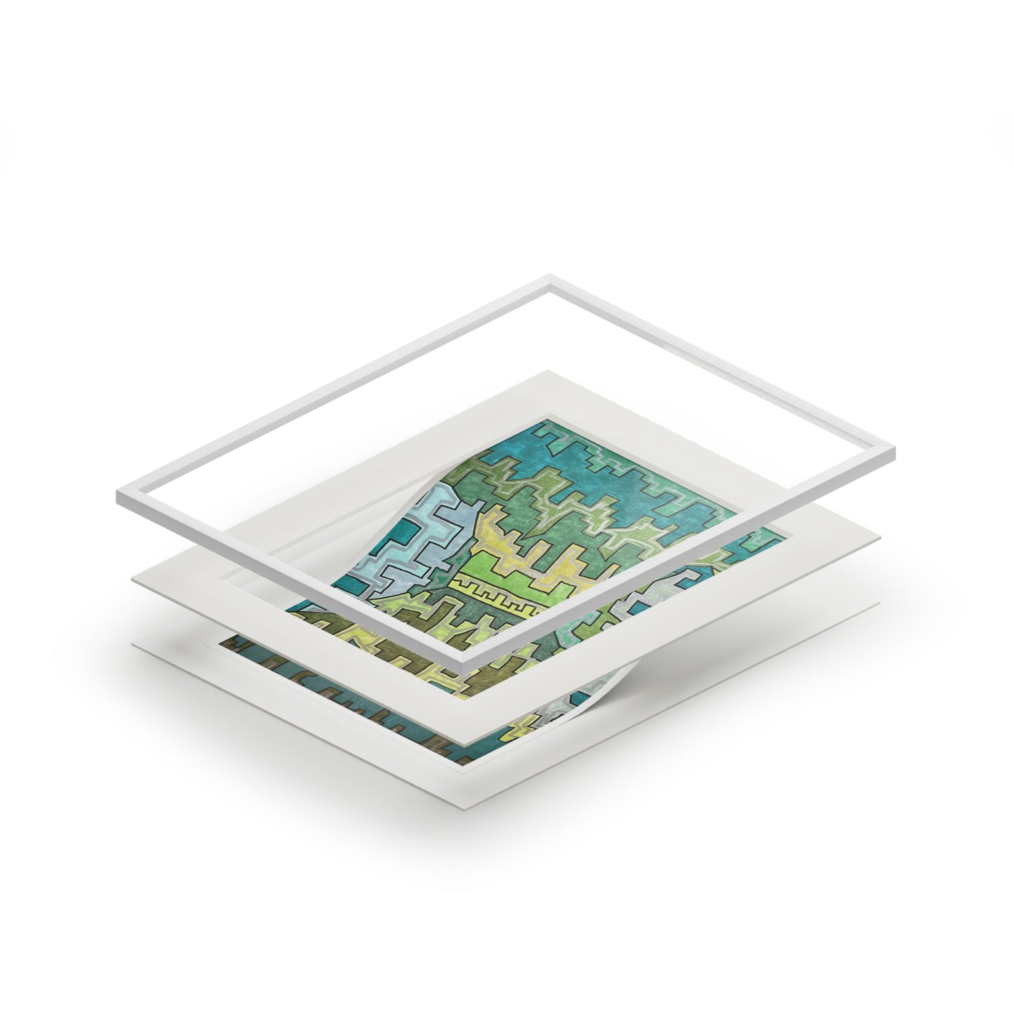 Fine Art Prints (Passepartout Paper Frame)