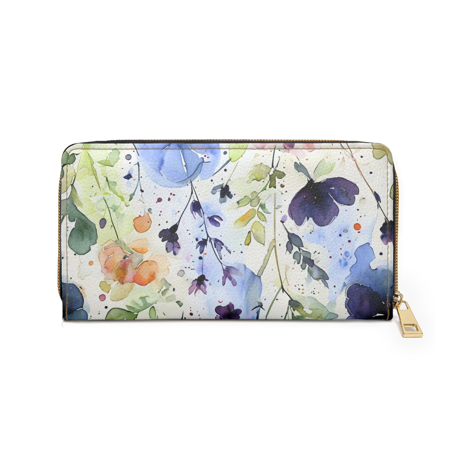 Zipper Wallet - Whimsical Floral Spring Design