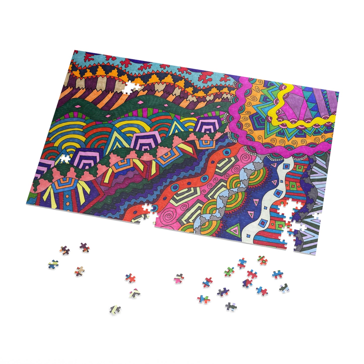 Jigsaw Puzzle (30, 110, 252, 500,1000-Piece)