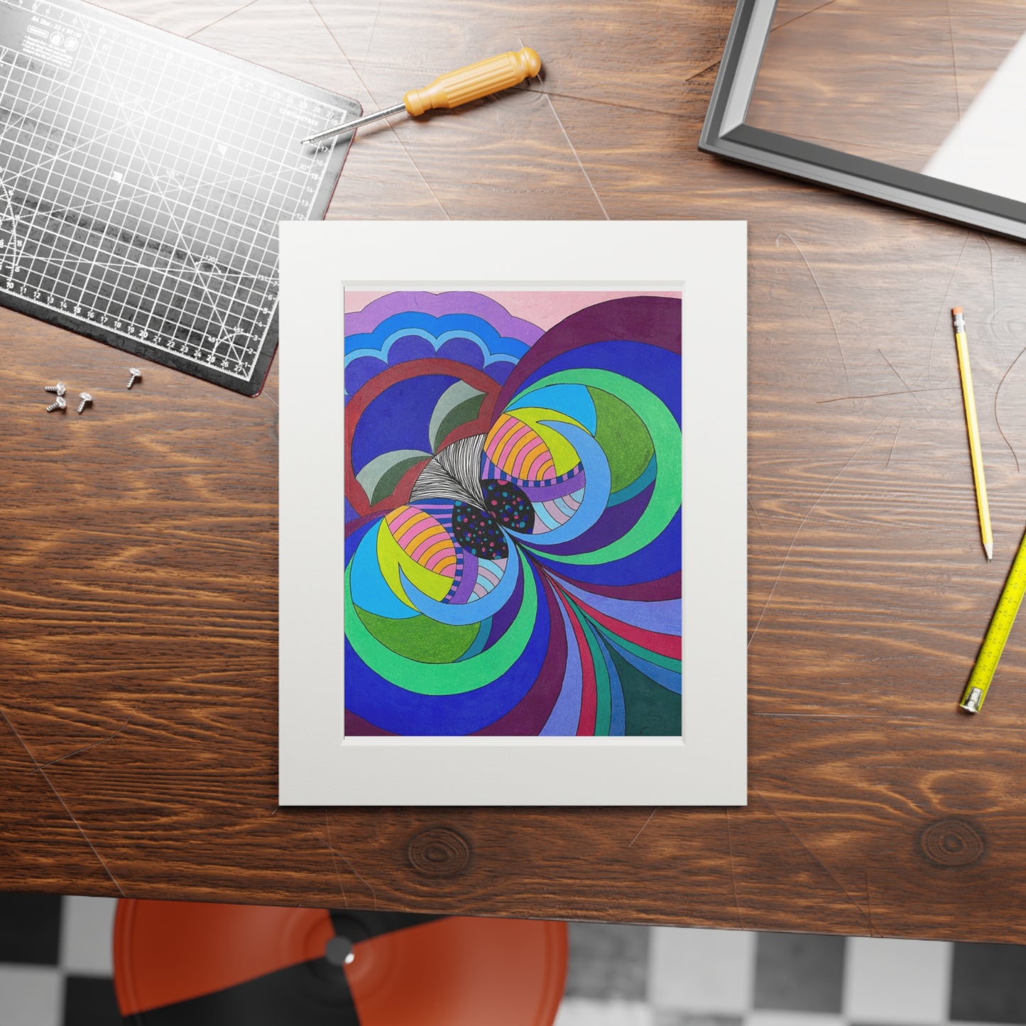 Fine Art Prints (Passepartout Paper Frame)