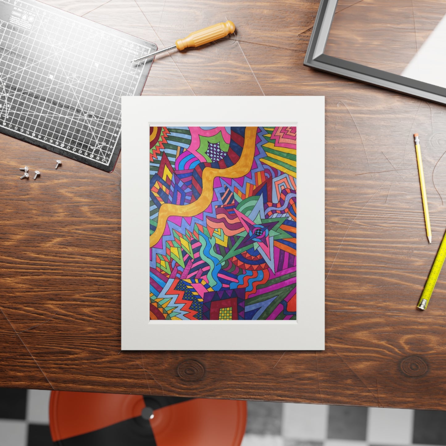 Fine Art Prints (Passepartout Paper Frame)