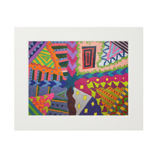 Fine Art Prints (Passepartout Paper Frame)