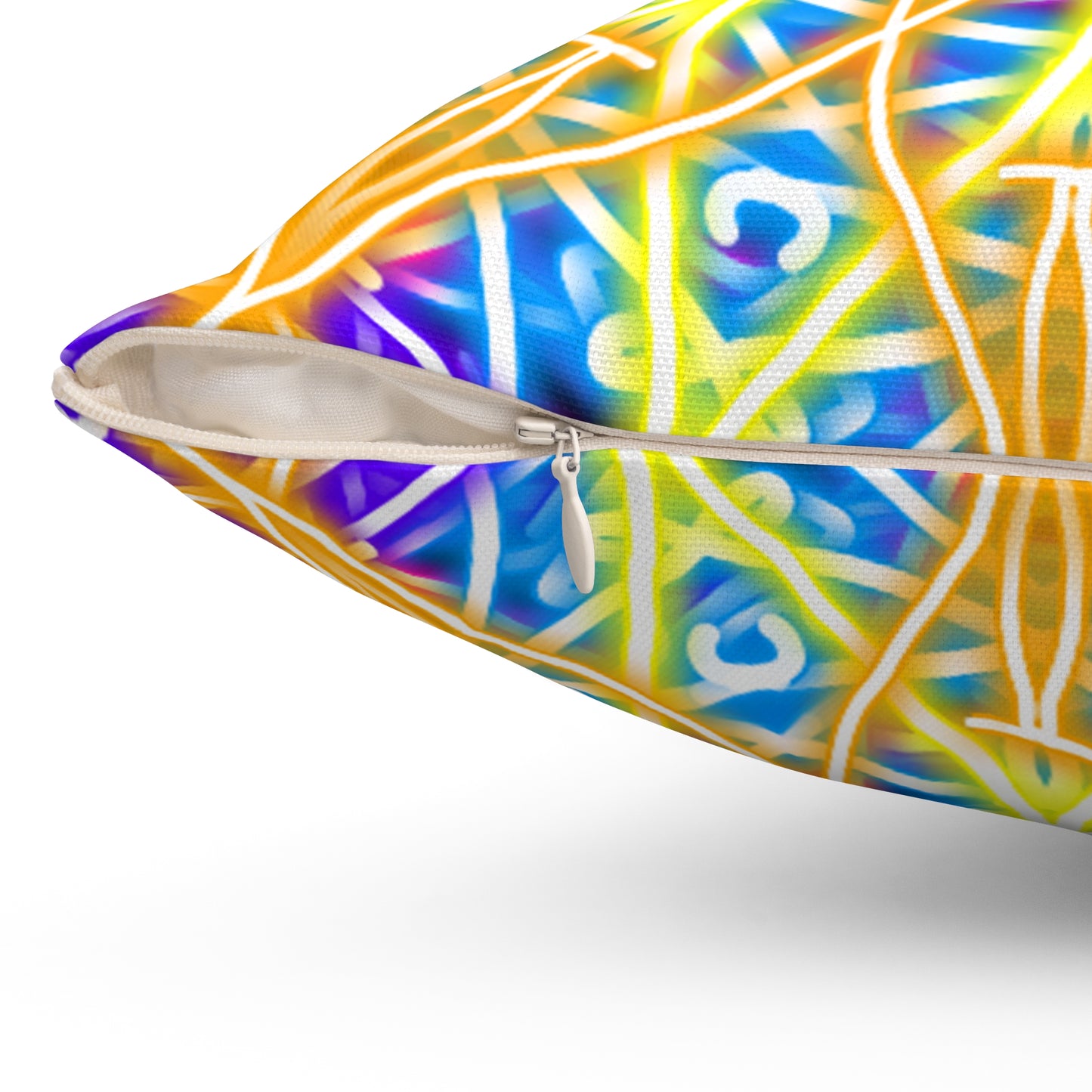 Spun Polyester Square Pillow