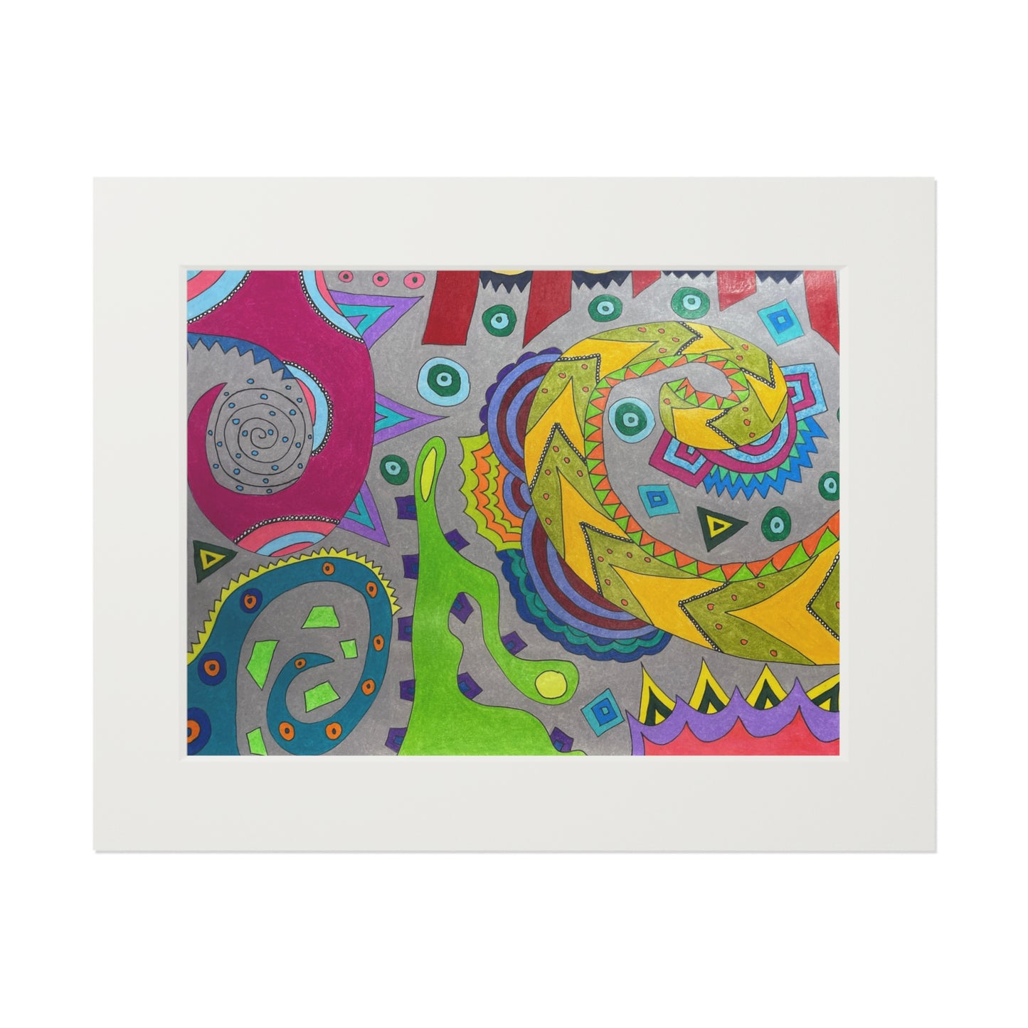 Fine Art Prints (Passepartout Paper Frame)