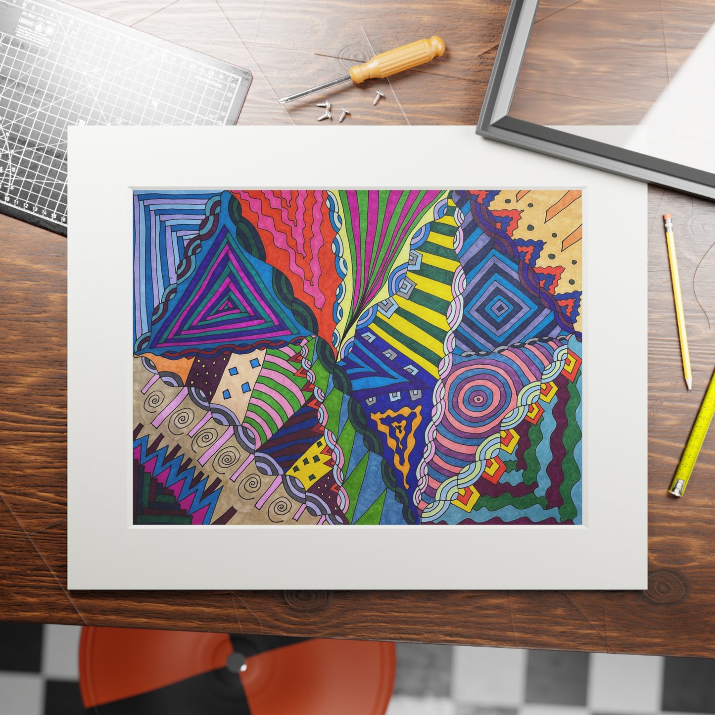Fine Art Prints (Passepartout Paper Frame)